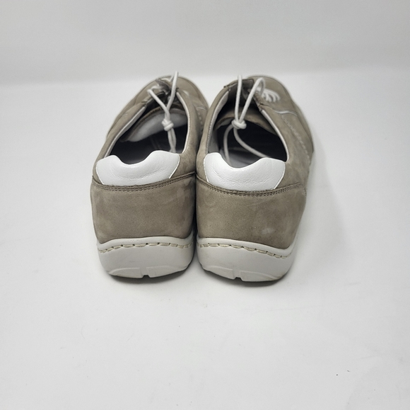 Pro Aktiv Waldlaufer Women Size 9.5 Jasmine Henni Taupe White Suede - Picture 5 of 9